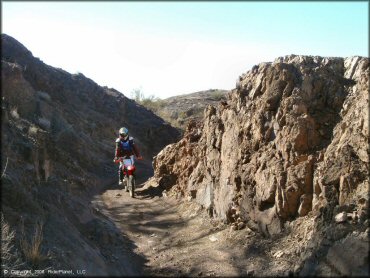 Honda CRF Motorbike at Standard Wash Trail