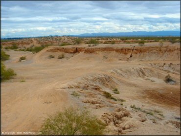 Example of terrain at Pinal Airpark Trail
