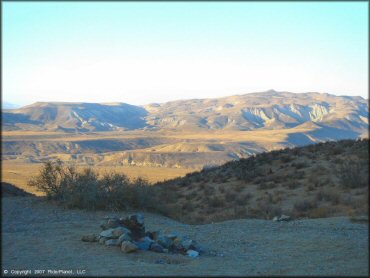 Scenic view of Dove Springs Trail