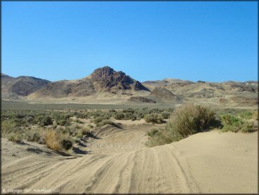 Terrain example at Mullen Creek Trail