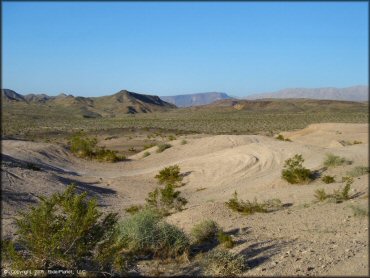 Example of terrain at Boulder Hills OHV Area