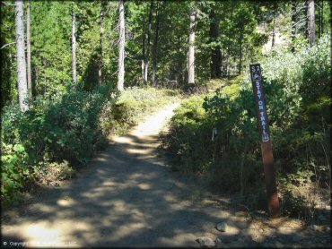 A trail at Interface Recreation Trails