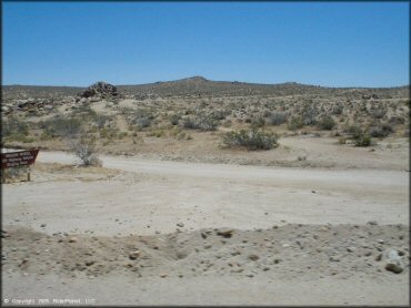 RV Trailer Staging Area and Camping at Spangler Hills OHV Area Trail