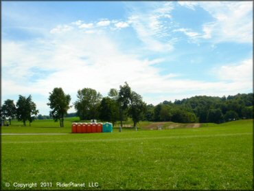 Some amenities at Pavilion MX OHV Area