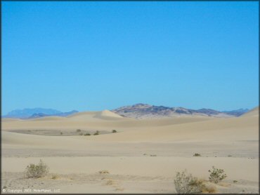 Scenery at Dumont Dunes OHV Area