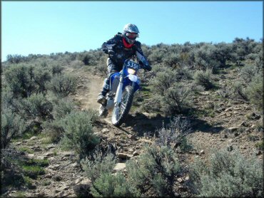 OHV at Dry Valley OHV Area Trail