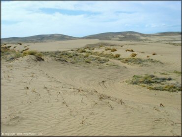 Some terrain at Winnemucca Sand Dunes OHV Area