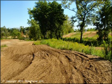 A trail at Savannah MX Park Track