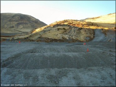 Example of terrain at Wild West Motorsports Park Track