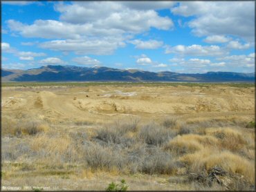 Scenic view at Battle Mountain MX Track