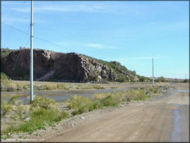 Scenic view of Jomax Trail