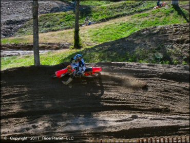 Honda CRF Dirt Bike at The Wick 338 Track