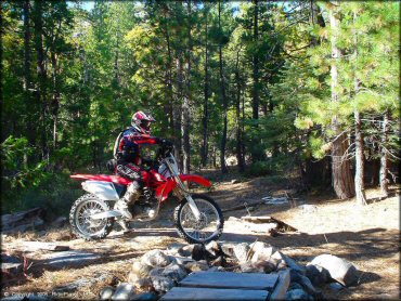 Honda CRF Dirt Bike at Indian Springs Trail