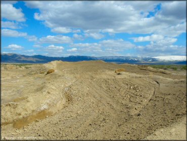 Scenic view of Battle Mountain MX Track