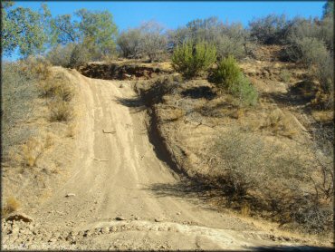 Terrain example at Frank Raines OHV Park Trail