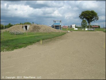 Some terrain at Marble Springs MX Track