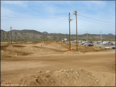 A trail at Canyon Motocross OHV Area