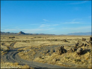 Scenic view of Lovelock MX OHV Area