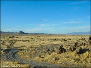 Scenic view at Lovelock MX OHV Area