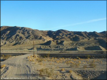 Scenery at Rasor OHV Area