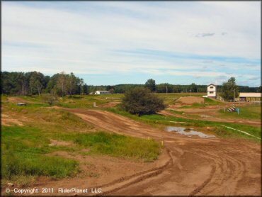 A trail at Thornwood MX Track