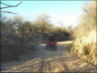 OHV at Hayfield Draw OHV Area Trail