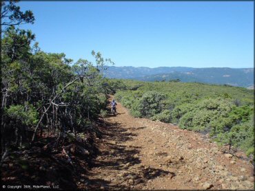Honda CRF Off-Road Bike at South Cow Mountain Trail