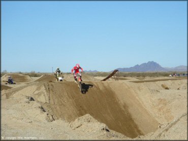 Honda CRF Dirt Bike at River MX Track