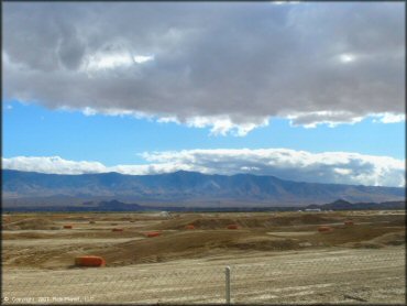 Scenic view at Lucerne Valley Raceway Track