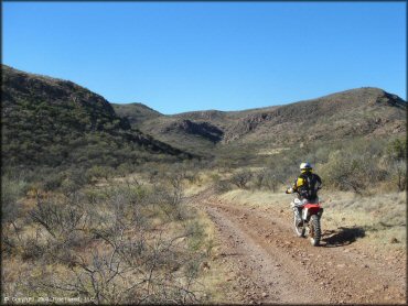 Honda CRF Off-Road Bike at Red Springs Trail