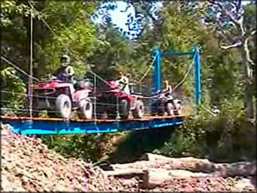 Honda Four Wheeler at Smurfwood Trails