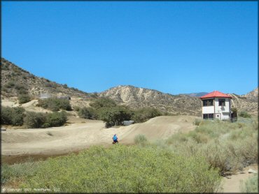 Motorcycle at Quail Canyon Motocross Track