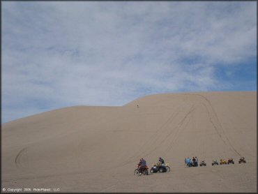 OHV at Amargosa Dunes Dune Area