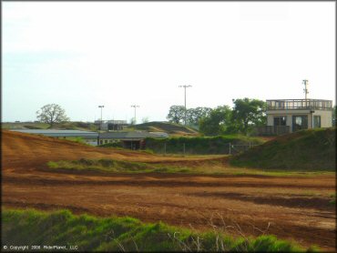 Example of terrain at CrossCreek Cycle Park OHV Area