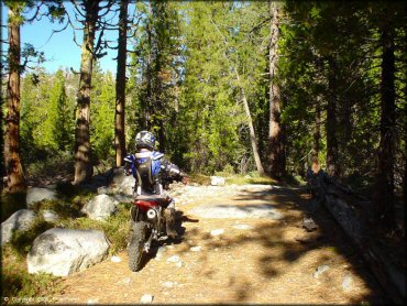 Honda CRF Motorcycle at Indian Springs Trail