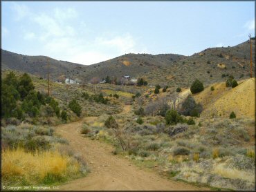 Terrain example at Sevenmile Canyon Trail