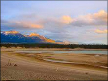 Scenery at Koocanusa Sand Dunes and Trail System OHV Area
