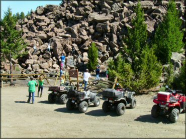 OHV at Pipestone OHV Area Trail