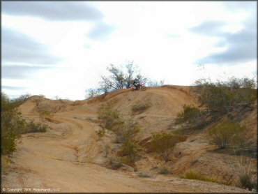 Honda CRF Dirt Bike at Pinal Airpark Trail