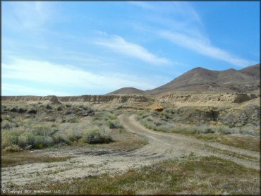 Terrain example at Jungo Pits Trail