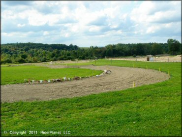 Terrain example at Marble Springs MX Track