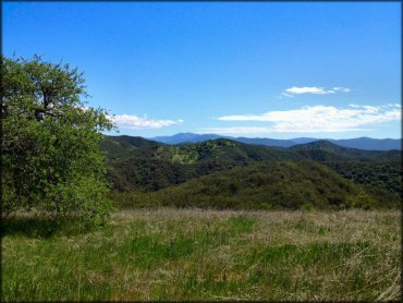 Scenic view of Rock Front OHV Area Trail