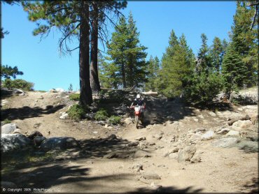 Honda CRF Off-Road Bike at Lower Blue Lake Trail