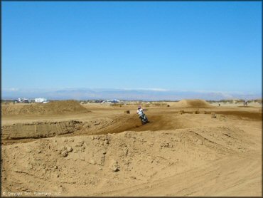 Kawasaki KX Motorcycle at Cal City MX Park OHV Area