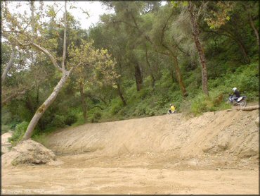 Yamaha YZ Dirt Bike at Hollister Hills SVRA OHV Area