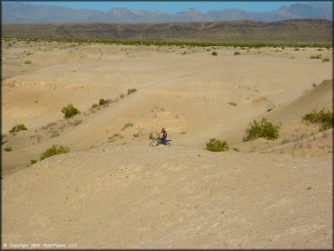 Trail Bike at Boulder Hills OHV Area