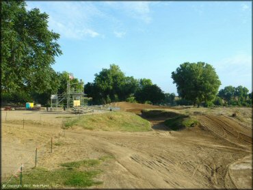 Example of terrain at E-Street MX Track