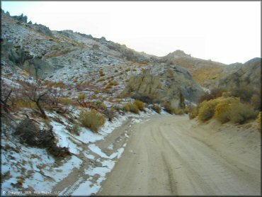 Example of terrain at King's & Voltaire Canyons Trail