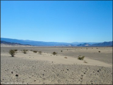Scenic view at Dumont Dunes OHV Area