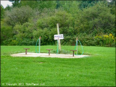 Some amenities at Silver Springs Racing Track